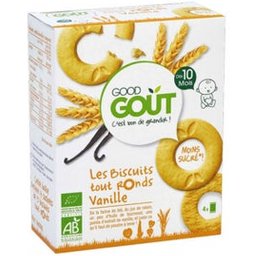 Goodgout Biscuit Rond Vanill 80G
