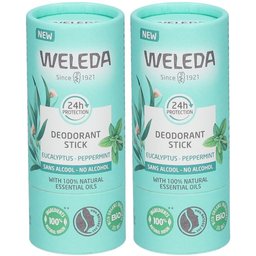 Déodorant solide 24H Eucalyptus Menthe poivrée