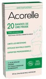 Bandes de Cire Froide Aisselles & Maillot Bio x 20 Unités - Boîte