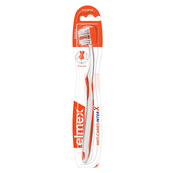 Brosse à Dents Protection Caries Tête Standard Souple