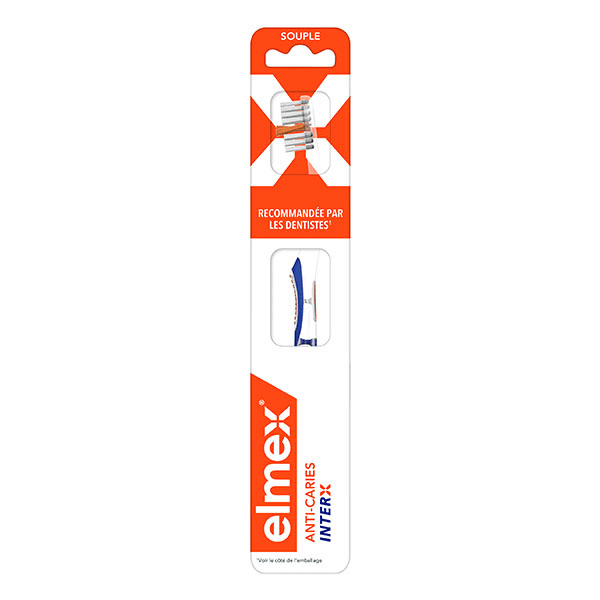 Brosse à Dents Protection Caries Tête Standard Souple