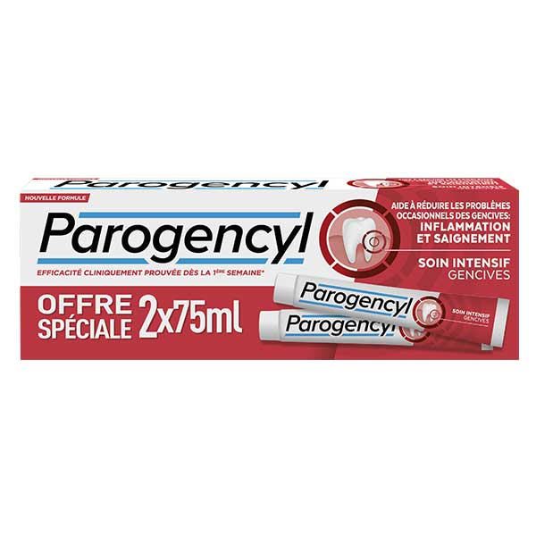 Dentifrice Soin Intensif Gencives Lot de 2 x 75ml