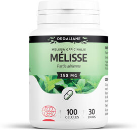 Mélisse Ecocert 250 mg - gélules