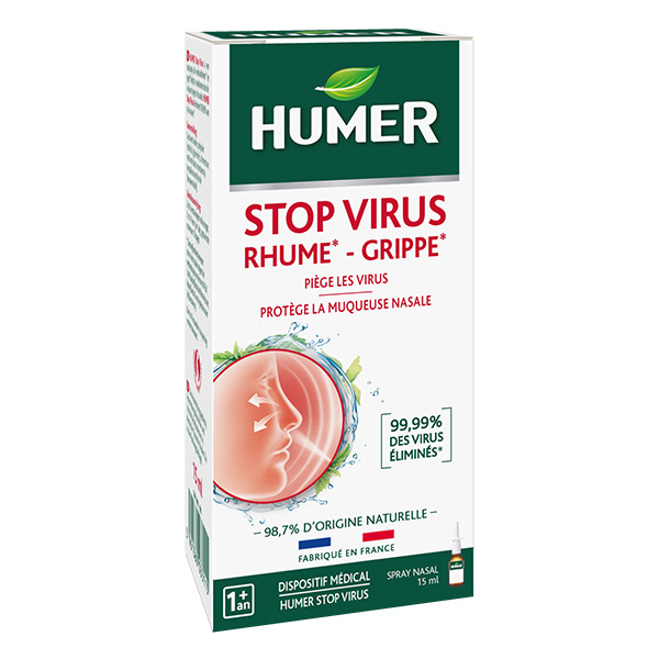 Stop Virus Prévention Rhume Grippe dès 1 an Spray Nasal 15ml