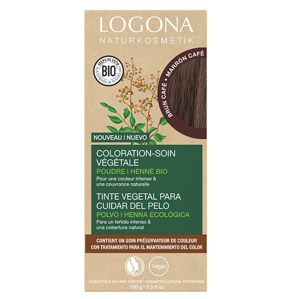 Coloration-soin brun café 100g