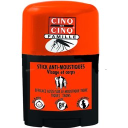 Stick Famille Anti-Moustiques  - Format Voyage Cinq sur Cinq
