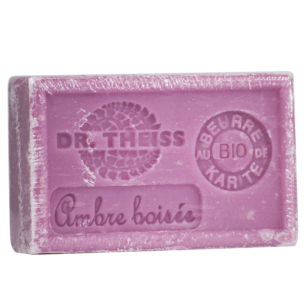 Savon de Marseille Ambre Boisée + Beurre de Karité Bio 125g