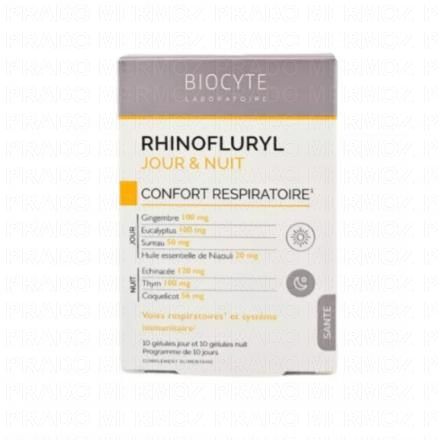 Rhinofluryl Confort Repsiratoire jour/nuit x20