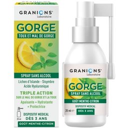 Spray Gorge Toux Et Mal de Gorge 20ml
