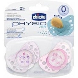 Chicco™ Sucette physio air Tétine Latex 6-12 mois 2 u.