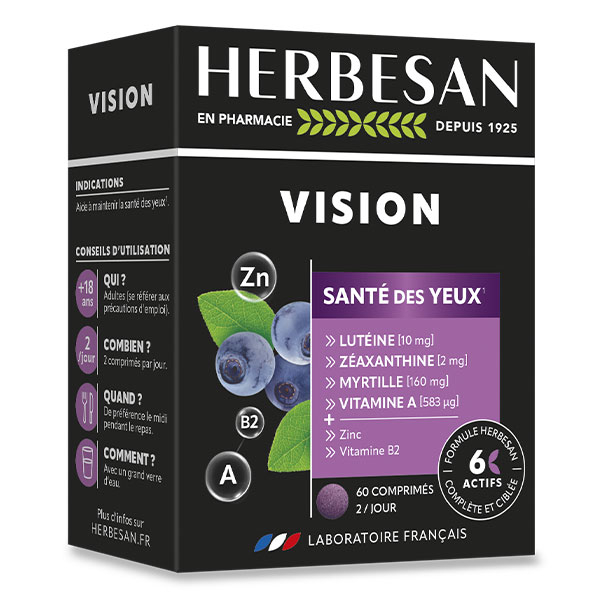 - Vision - Santé des Yeux - 60 comprimés