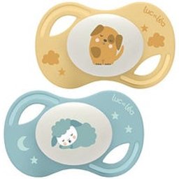 Collection Nuit Sucettes Anatomiques Extra-Slim C8 0-6m 2 Unités