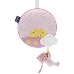Sunset Panel Para Cuna Rosa *