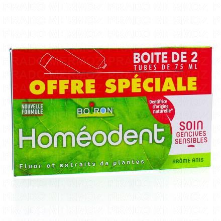 Soin gencives sensibles Arôme Anis lot de 2 x 75ml