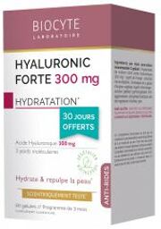 Hyaluronic Forte 300 mg Anti-Âge 90 Gélules - Boîte 90 gélules