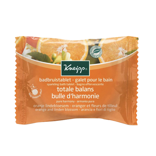 Orange Galet pour le Bain Bulle d'Harmonie Fleurs de Tilleul 80g