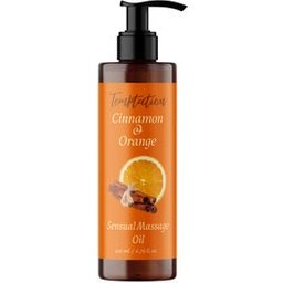Huile de Massage Sensual Orange Cannelle 200ml