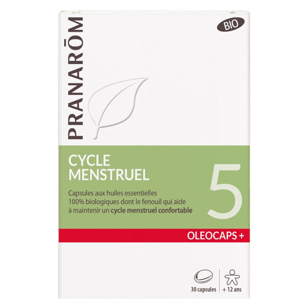 Oleocaps 5 Cycle Menstruel Bio 30 capsules