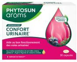 Aromadoses Confort Urinaire Étui de 30 Capsules Molles - Pot 30 capsules
