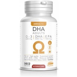 Intersa diététique Intersa DHA oméga-3 et EPA adulte 90caps