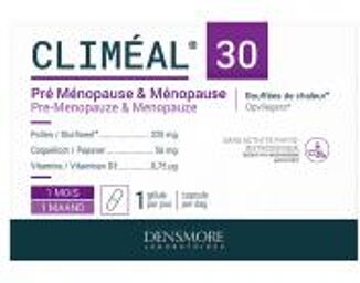 Climéal 30 Pré Ménopause & Ménopause 30 Gélules - Boîte 30 gélules