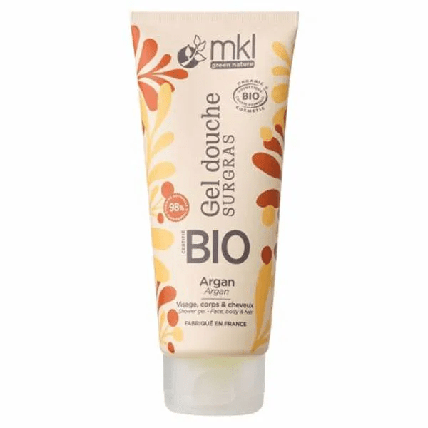 MKL Gel Douche BIO Argan, cheveux, visage et corps 200ml