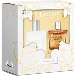 T. LeClerc Le Parfum Poudre Frangipanier + Huile sèche scientillante