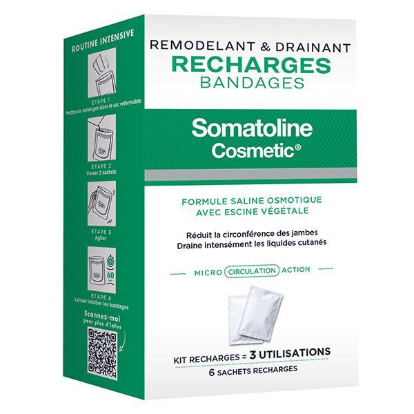 Bandages Recharges 3 Utilisations