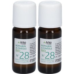 Huile essentielle Romarin à Cinéole bio N°28