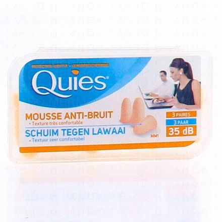 Mousse anti-bruit 3paires