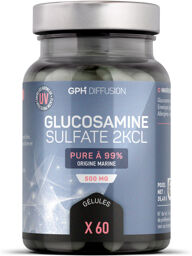 Glucosamine Sulfate 2KCL - 500mg - Gélules