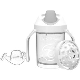 Vaso Aprendizaje Mini Cup Blanco +4m 230ml *