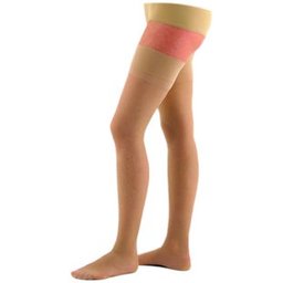 Chaussettes Longues A-F Compression Normale Beige T5 1 Paire
