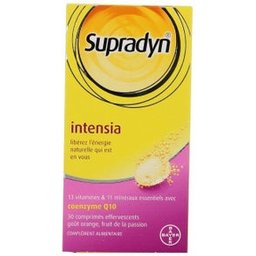 Intensia 30 Comprimés Effervescents