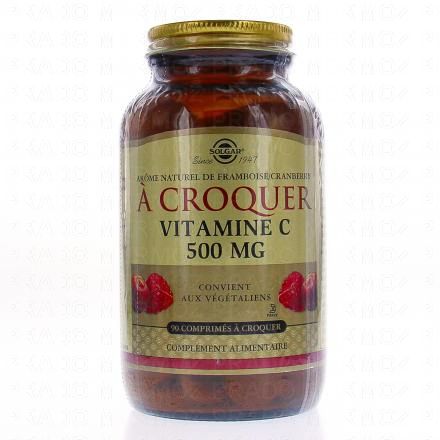 Vitamine C à croquer 500 mg 90 comprimés