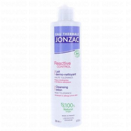 Reactive Control - Lait dermo-nettoyant bio 200 ml