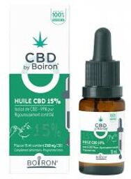 CBD 15% Huile 15 ml - Flacon compte goutte 15 ml