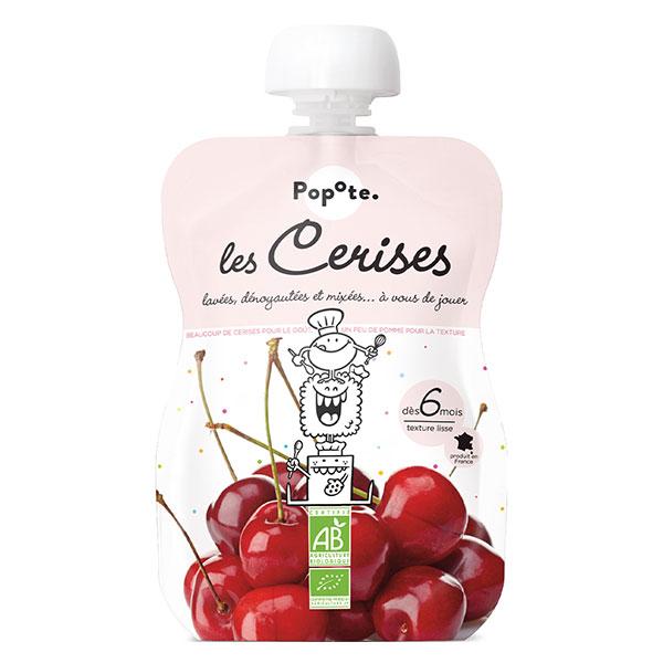Les Fruits Gourde Cerise +6m Bio 120g