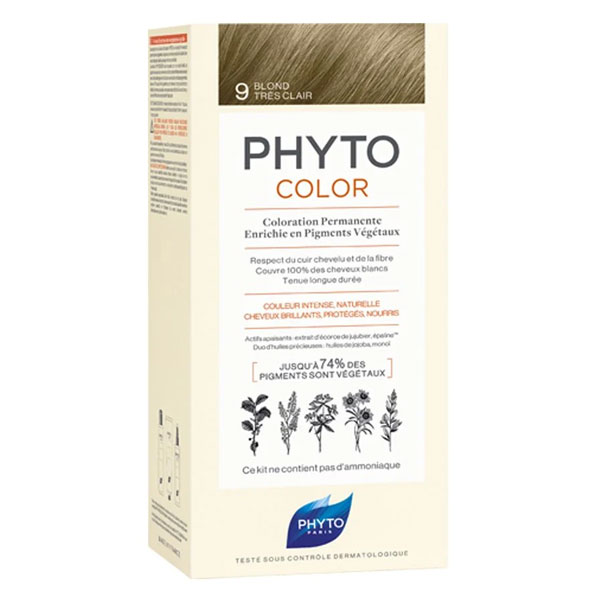 PhytoColor Coloration Permanente N°9 Blond Très Clair