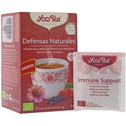 Yogi Thé défensas naturales 17 bolsas bolsas