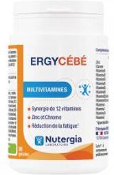 Ergycebe 90 Gélules - Multivitamines - Pot 90 gélules