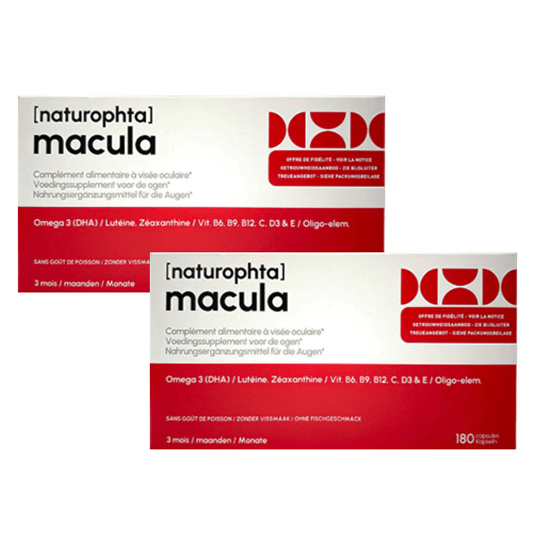 - NaturOphta Macula - Lot de 2 x 180 capsules