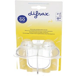 Difrax® Boîte à 3 compartiments pour le lait en poudre