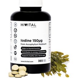 HIVITAL Yodo natural 150 mcg 365 comp