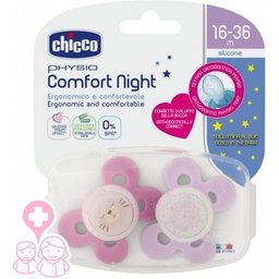 Silicone Apaisant Silicone Physio Confort Ni?a 0-6 M 2 U