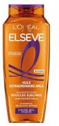 Elseve Huile Extraordinaire Amla Shampoing Boucles Sublimes Cheveux Secs Bouclés 250 ml - Flacon 250 ml