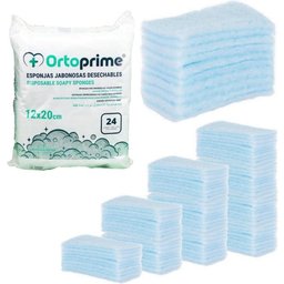 Éponges Pré-Imbibées De Savon Jetables 120 Unités