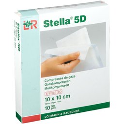 Stella 5D Compresses Stériles 10X10cm