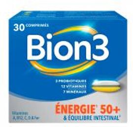 Énergie 50+ 30 Comprimés - Boîte 30 comprimés