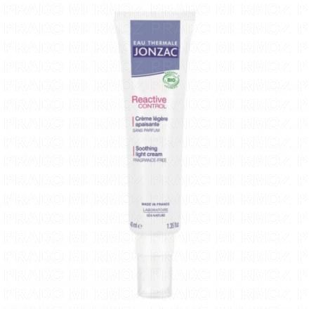 Reactive control - Crème Légère Apaisante Bio 40 ml